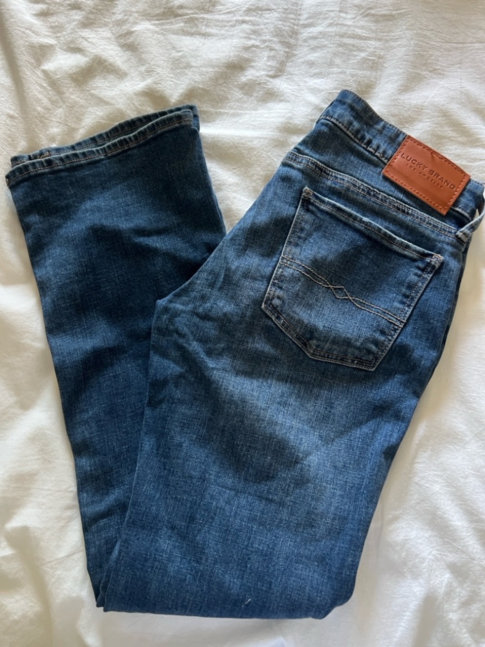 Lucky Brand Women Bootcut Dark Blue Jeans